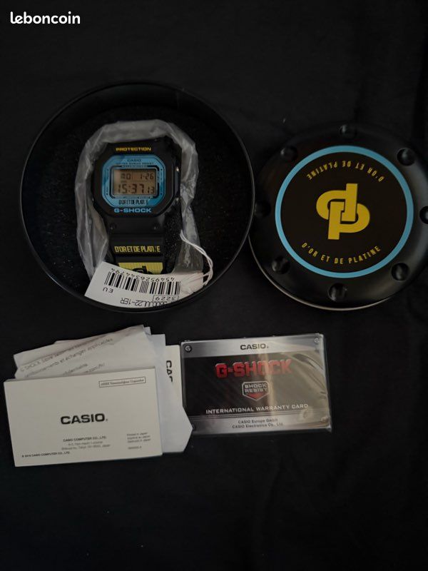 Montre Casio G-Shock Jul - Série Limitée Or Et Platine - Neuf Avec étiquettes