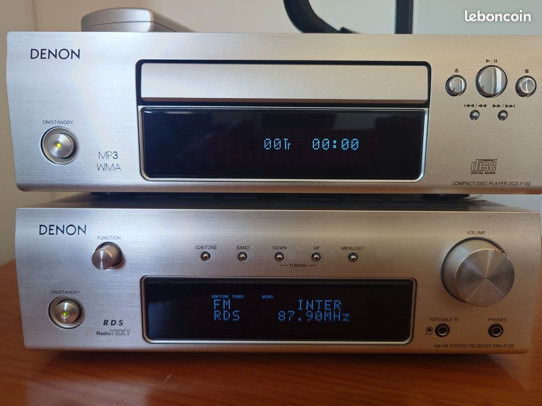 DENON D-F102 – Ensemble Hi-Fi complet en état impeccable (image 1)