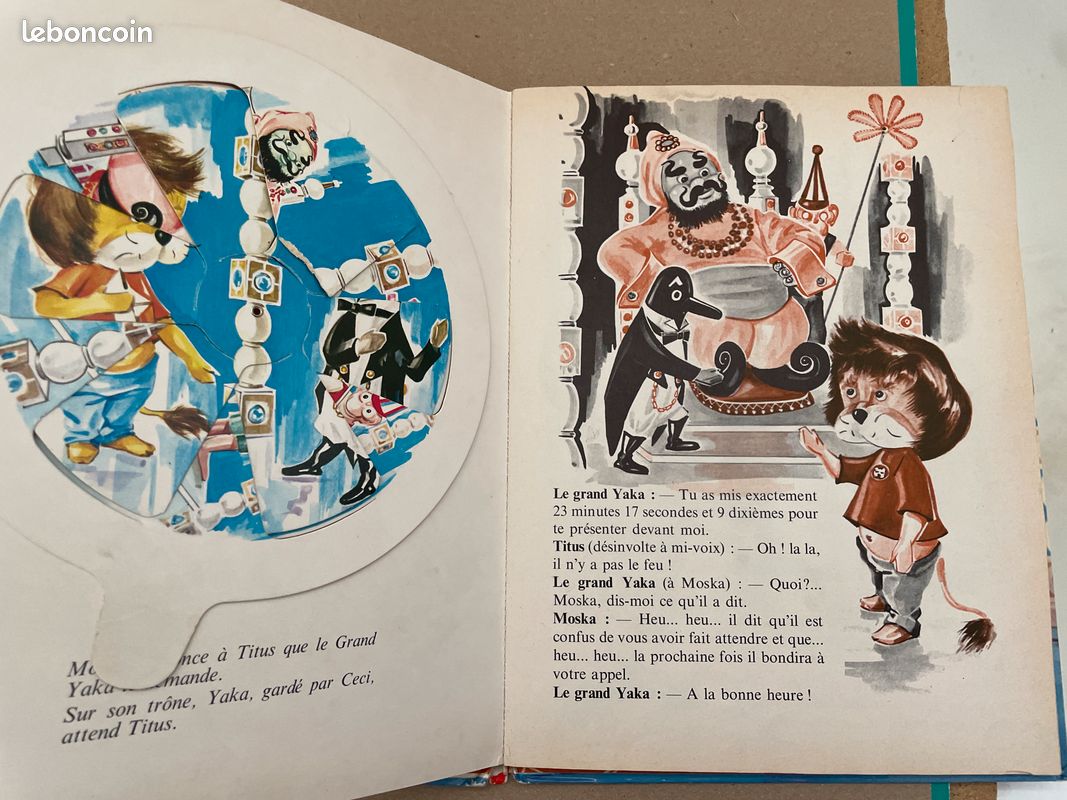 Titus le petit lion pop up livre animé (image 12)