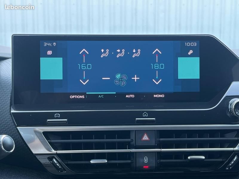 Citroen C4 Moteur électrique 136ch (100 kW) Shine Automatique (image 19)