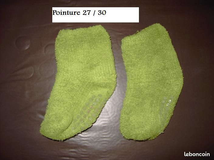 Chaussettes anti-dérapantes mixte, Pointure 27 - 30 (image 1)