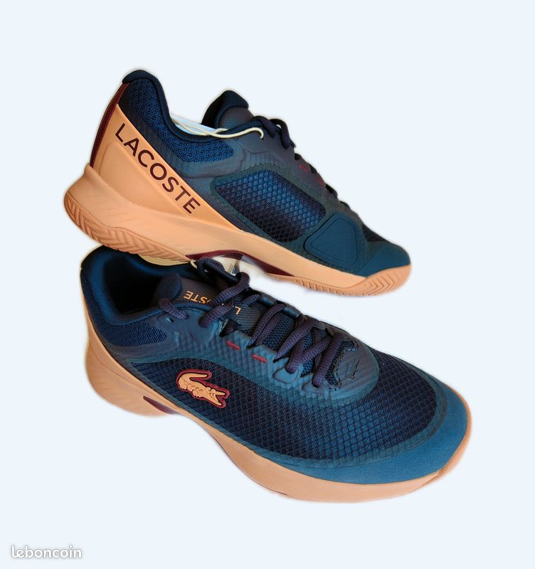 Chaussure tennis Lacoste Roland Garros NEUVE pointure 39 Chaussures