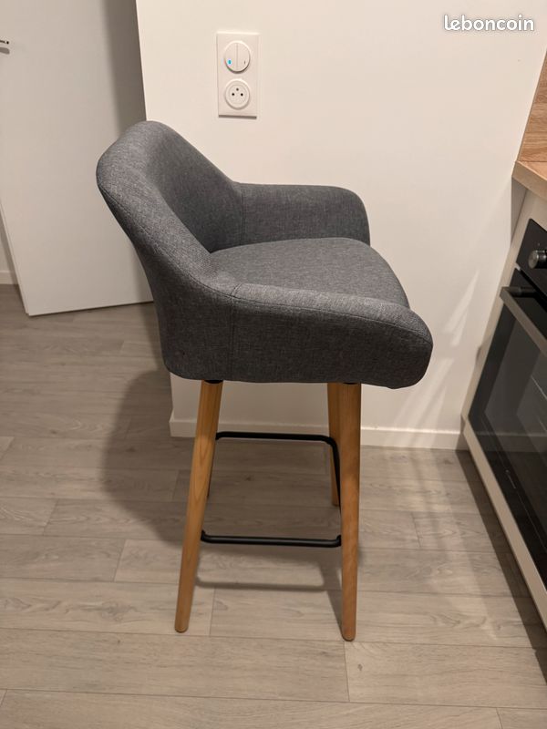 Lot de 4 chaises de bar ou îlot (image 3)