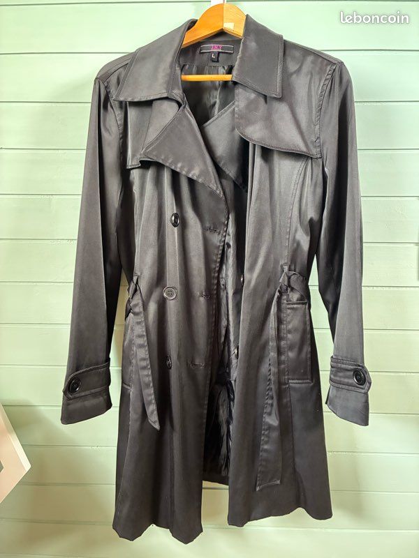 Imperméable noir L Jennyfer Vêtements