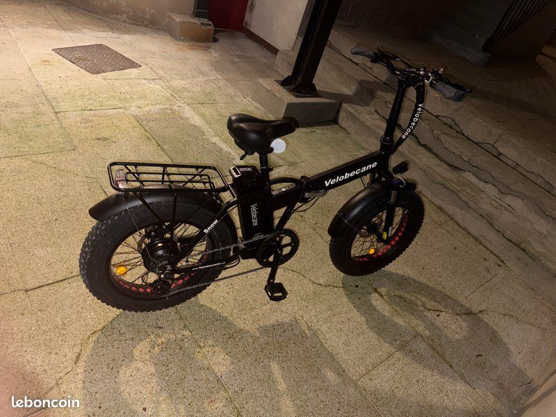 Vélo électrique Fatbike Velobecane Snow – état neuf (image 2)