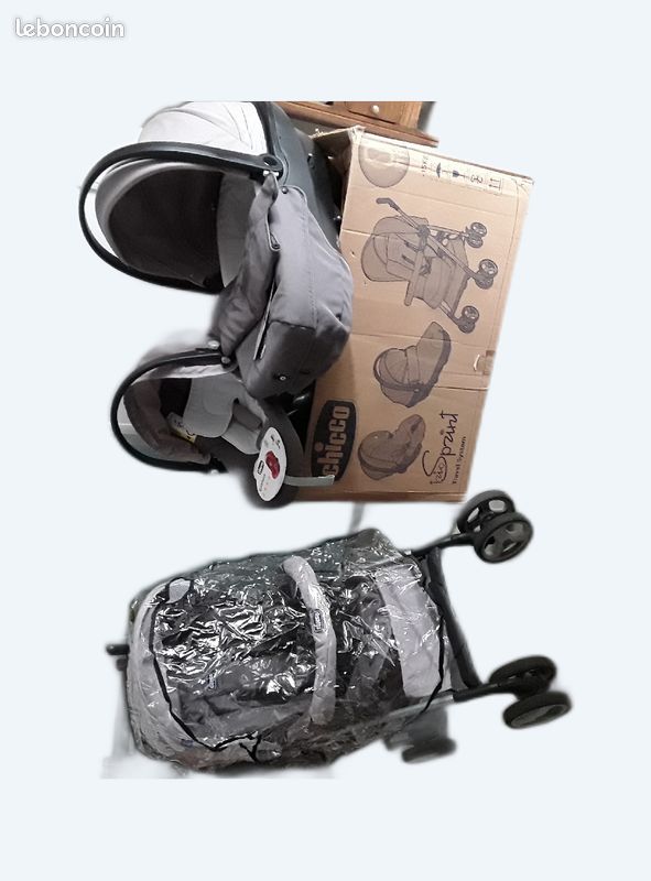 Poussette trio Chicco Sprint (image 1)