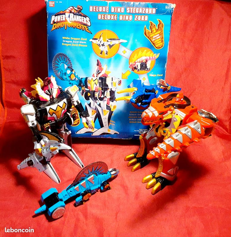 Megazord Power Rangers Dinothunder – Dino Tonnerre / Thundersaurus – Bandai