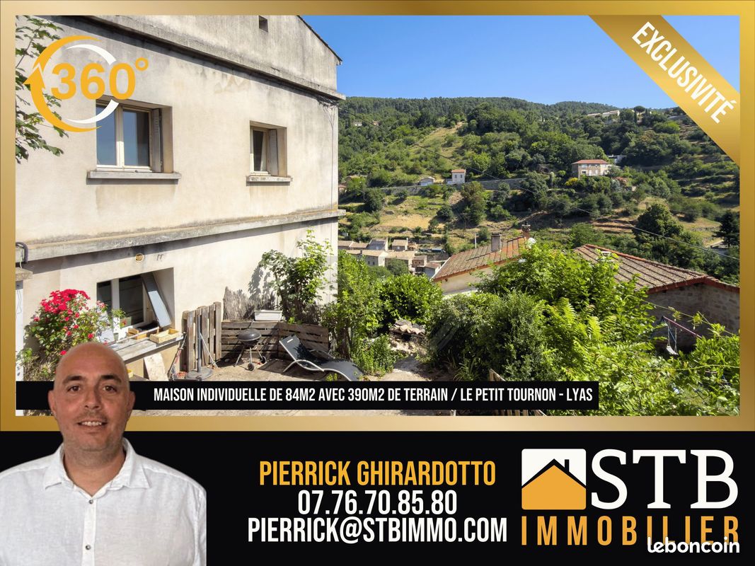 Maison 4 pièces 84 m² · à Lyas · 84 m² · 138 000 €