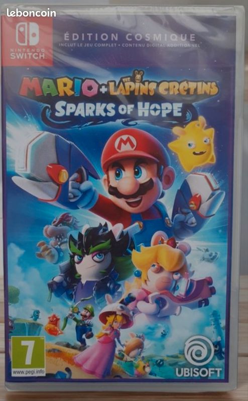 Mario lapin cretin switch (image 1)