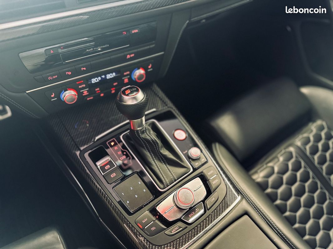 Audi RS 6 4.0 TFSI 560CH QUATTRO + ECHAPPEMENT RS + SOUND BOSE + ENTRETIEN CONSTRUCTEUR + SIEGES CHAUFFANTS/ELECTRIQUES + GARANTIE 12 MOIS (image 30)