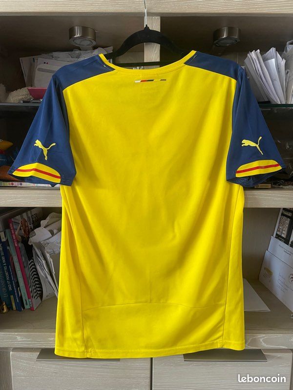Maillot Arsenal Mikel Arteta 2014/2015 Domicile - Taille XL Adulte - Occasion Très Bon État - PUMA