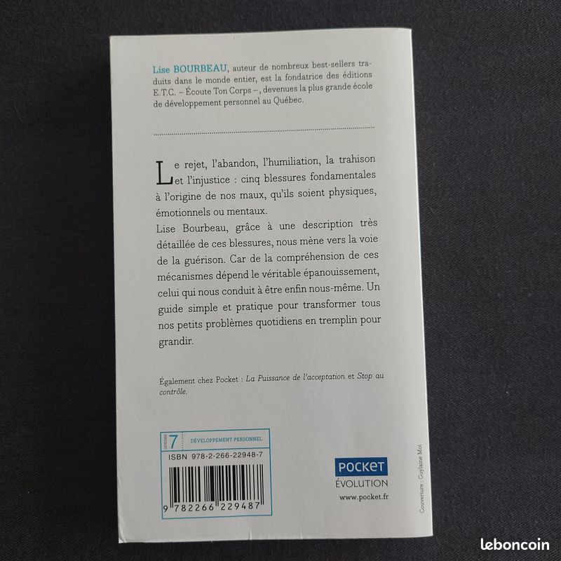 Lot de 3 livres : Écoute ton corps - Les 5 blessures qui s'empêcher d'être soi-même - les clefs de la vitalité (image 4)