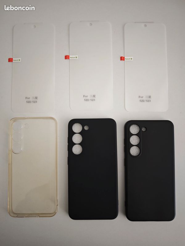 Lot de coques pour Samsung S23 (image 1)