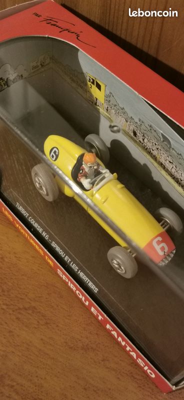 Voiture 1/43 Collection SPIROU – Turbot Course N°6 – Atlas / Jumajo