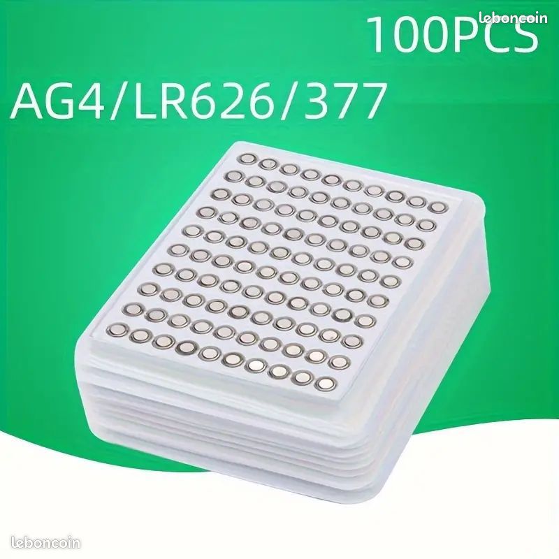20 pile AG4 bouton montres 377 LR626 pile-SR626SW