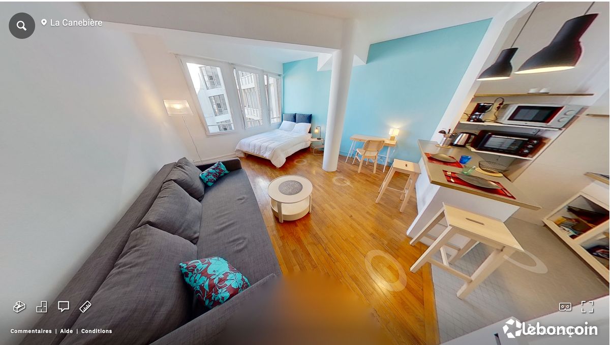 Appartement 1 pièce 36 m² · à Marseille · 36 m² · 790 €/mois