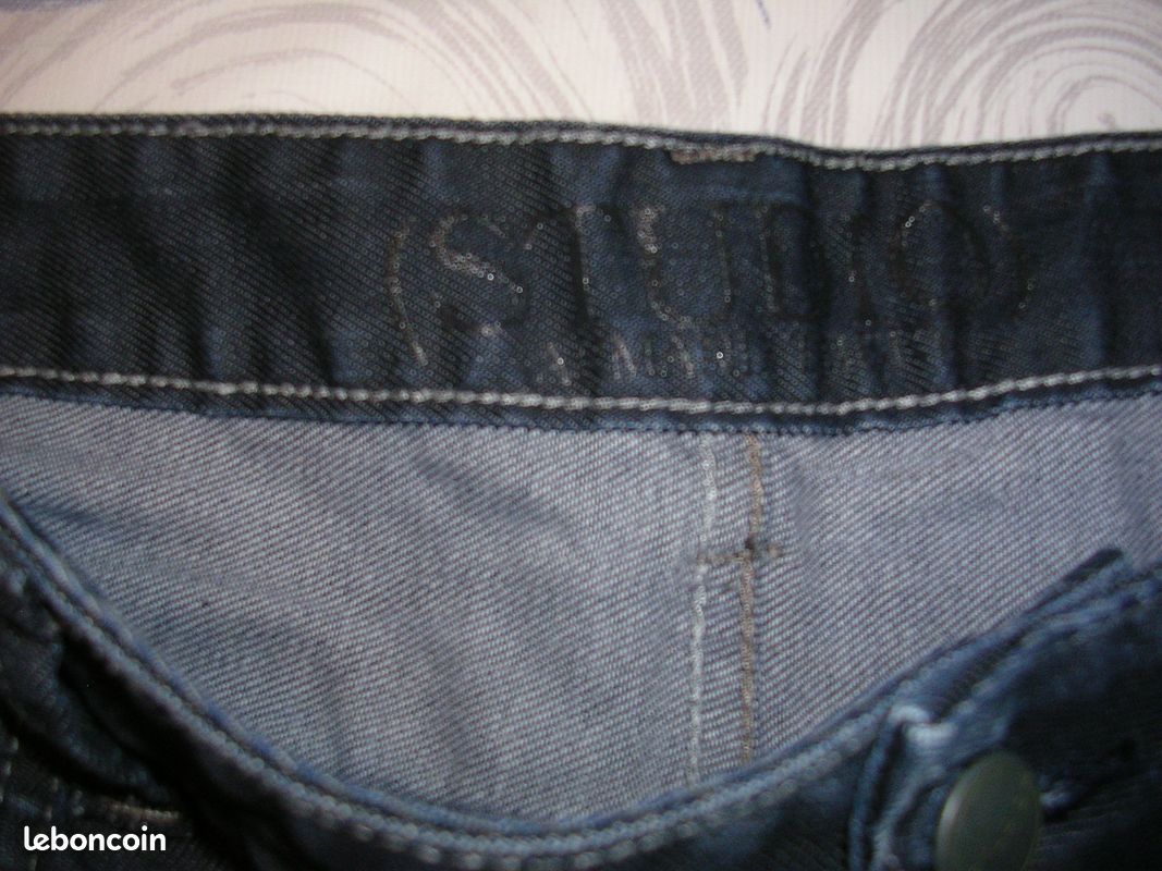 Pantalon homme bleu (image 3)