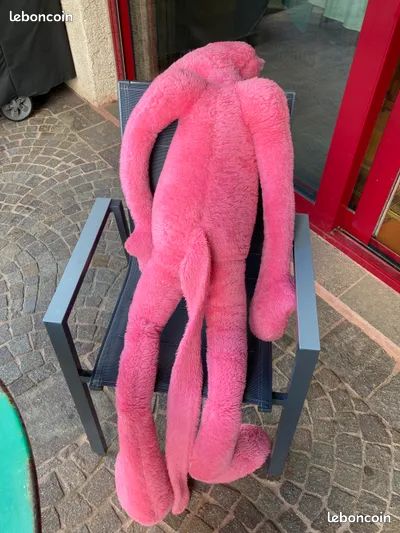 Grande Panthère rose peluche vintage années 80 (image 6)