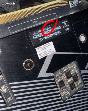 Asus RTX 3060 12GO 3