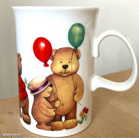 Coffret de 2 mugs elephant et girafe carnival