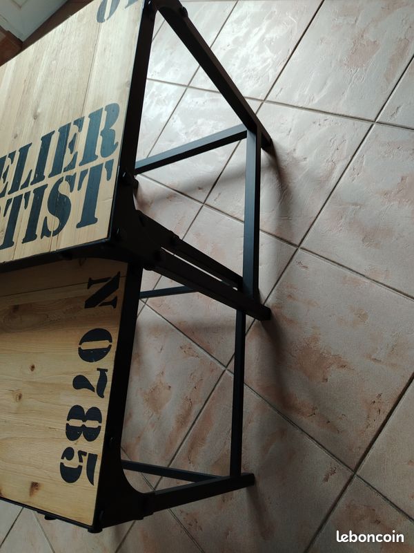 Maisons du Monde Tables gigognes style industriel (image 3)