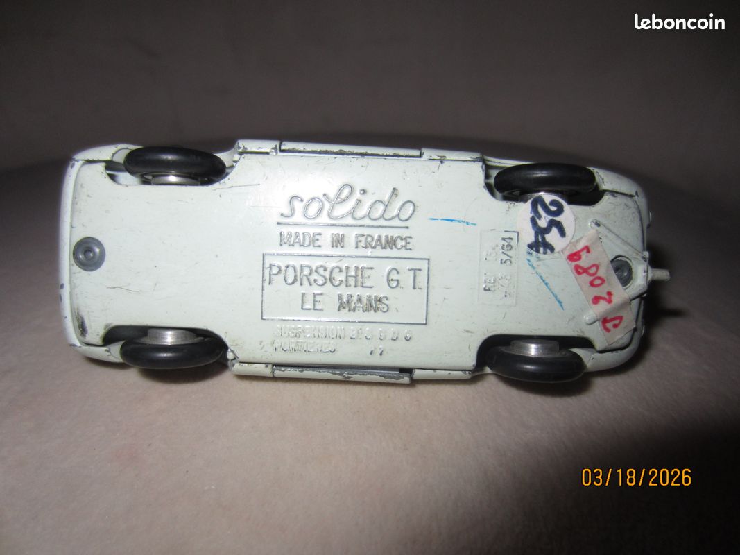 Solido porsche gt le mans 1/43 - Collection