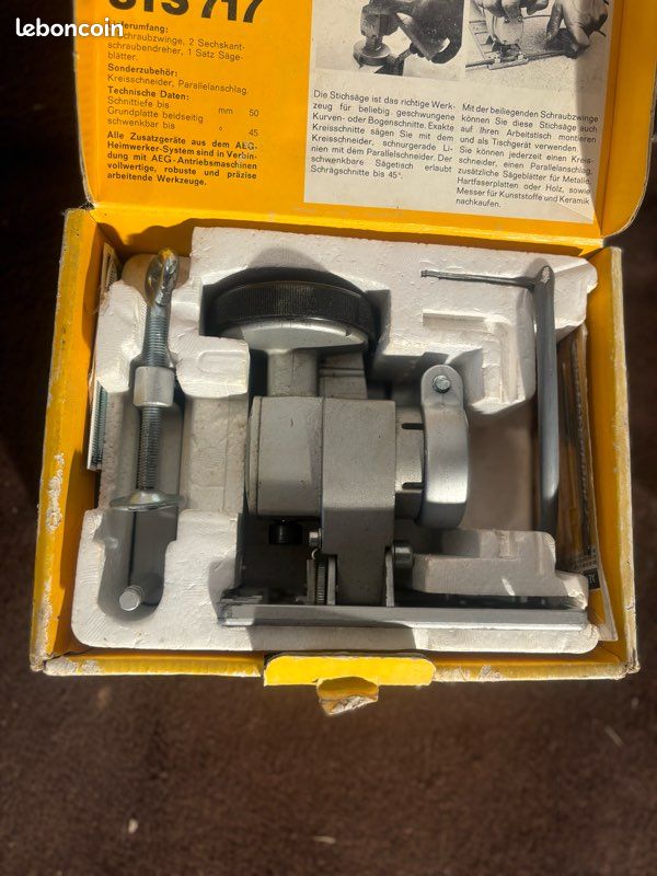 AEG ELEKTRO WERKZEUGE Stichsäge STS 717 accessoire scie sauteuse neuve (image 3)