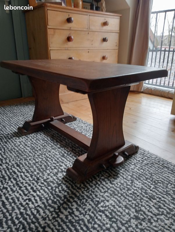Petite table chêne massif (image 1)