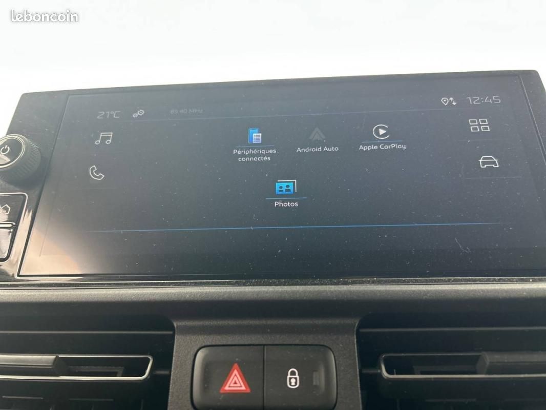 Peugeot Partner FOURGON M 650 KG BLUEHDI 100 S&S BVM6 (image 23)