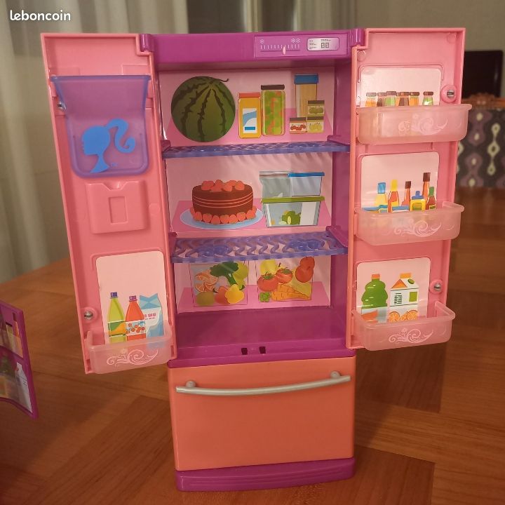 Grande Maison de Barbie Vintage + meubles + chevaux + voiture (image 10)