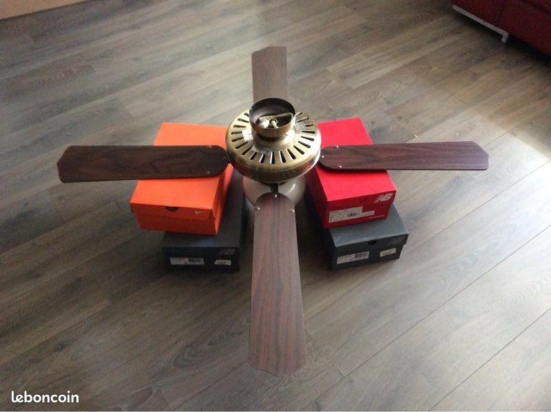 Luminaire ventilateur et brasseur d’air (image 2)