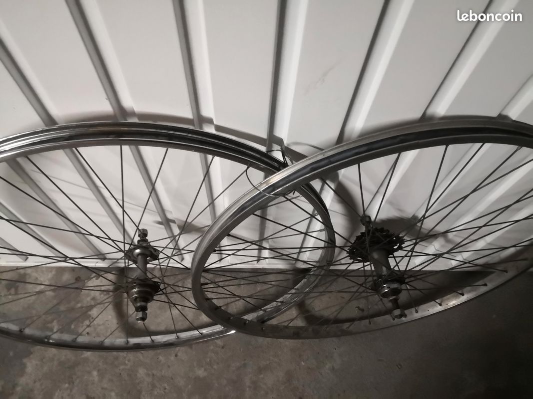 Jante 'Chapeau De Gendarme' Pour Vélo Ancien - 650A - Roue Vintage N°7 - Occasion