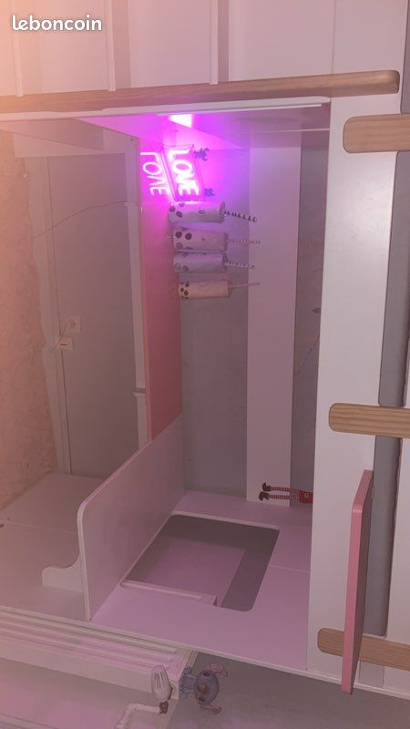 Lit mezzanine avec bureau (image 2)
