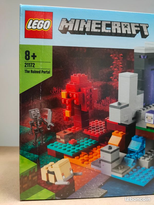 REMISE sur NEUF SCELLÉ - Lego Minecraft - 21172 - Le portail en ruine (image 4)