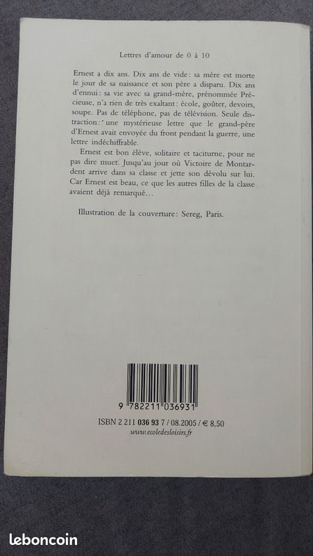 Lettres d'amour de 0 à 10 ans de Susie Morgenstern (image 3)