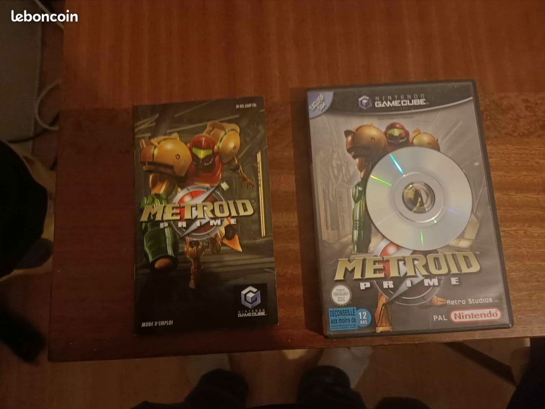 Jeu Metroid Prime Complet Pour Nintendo GameCube - Édition FR - Bon état