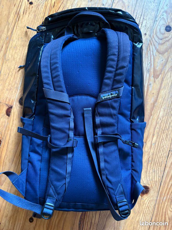 Sac à Dos Vintage Chouinard Equipment (Patagonie) - Taille Haute - Bleu/noir/rouge