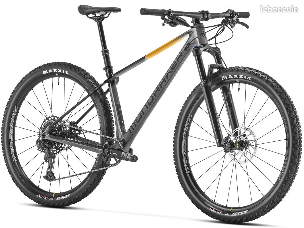 VTT Semi-rigide carbone Mondraker Chrono Carbon DC R nimbus grey 2024 Couleur - Anthracite, Taille (image 2)