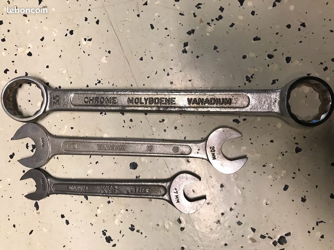 Clé Mixte JET 24 Mm Longue Entièrement Polie 700689