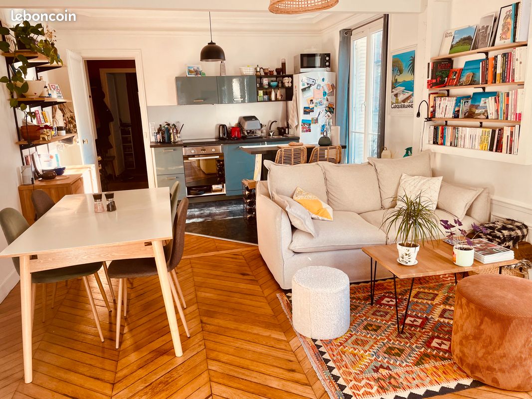 Appartement 2 pièces 46 m² · à Paris · 45,9 m² · 530 000 €