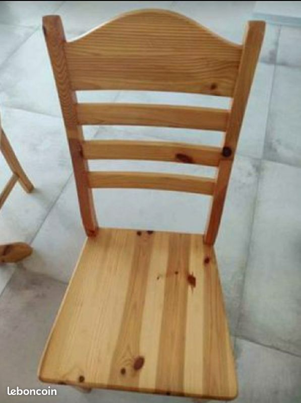 Table 2 rallonges + 6 chaises (image 2)