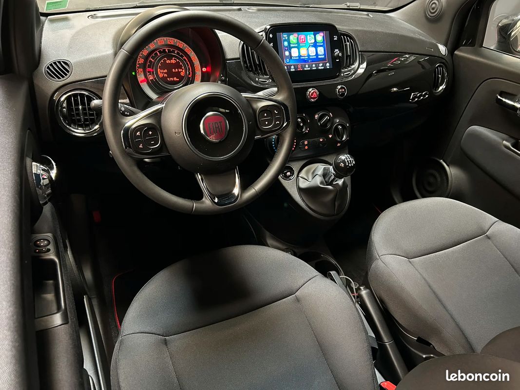 Fiat 500C Dolcevita 70 ch CARTE GRISE ETHANOL / 1ère main FR (image 10)