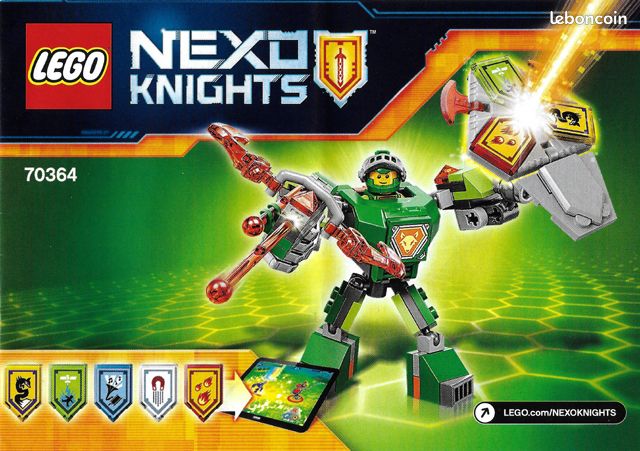Lego Nexo Knights Battle Suit Aaron Lego Nexo Knights 70364 Battle