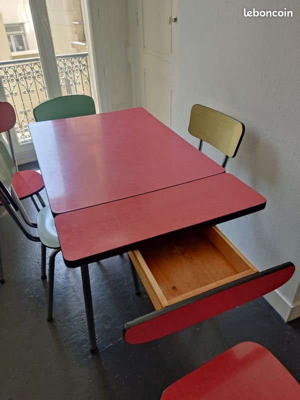 Table et chaises formica Vintage (image 5)