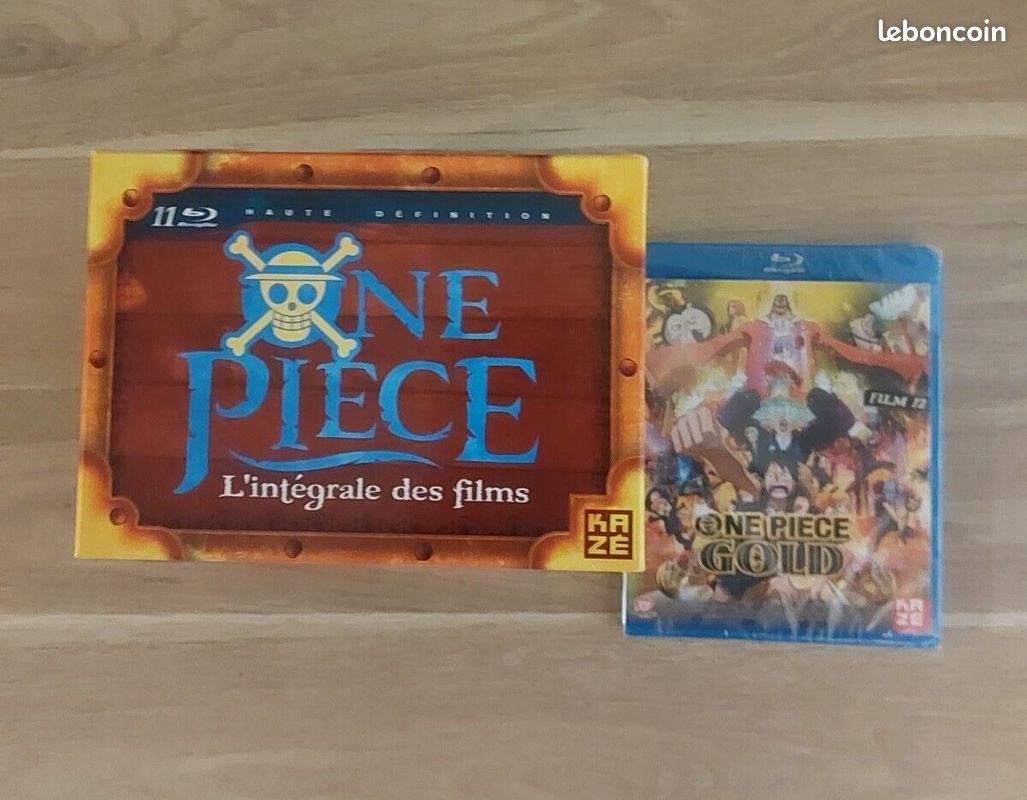 One piece coffret film blu ray 11 films neufs + one piece gold neuf (image 3)