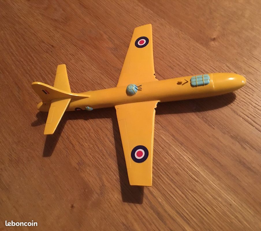 Figurine Magnet L'avion rouge BLAKE ET MORTIMER