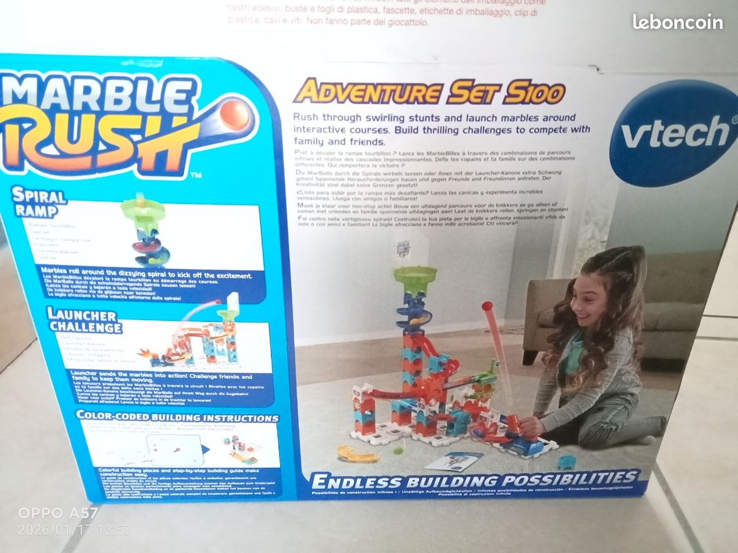 Promo Circuit à Billes électronique Vtech chez E.Leclerc