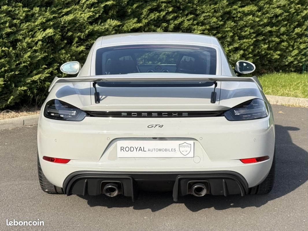 Porsche 718 Cayman I (982) 4.0 420ch GT4 PDK "TVA RECUPERABLE" (image 5)