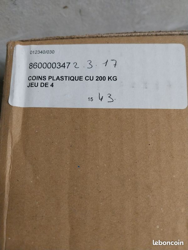 Jeu de 4 coins plastique 200kg (image 4)