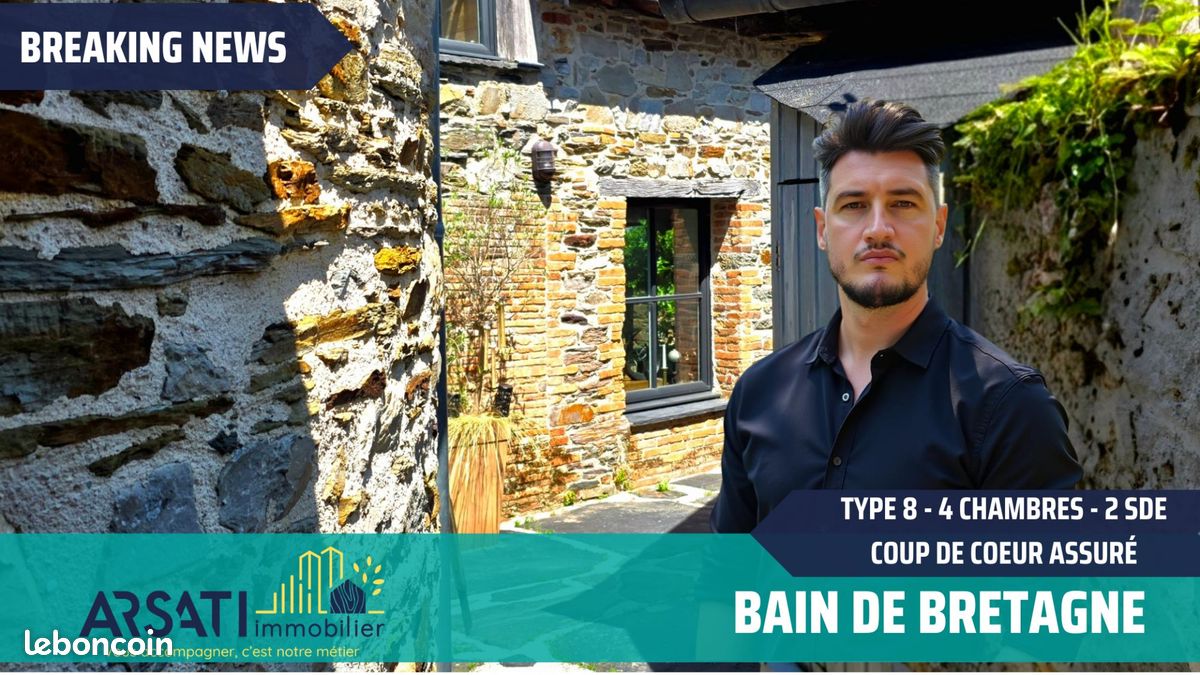 Maison 8 pièces 172 m² · à Bain-de-Bretagne · 172 m² · 359 999 €